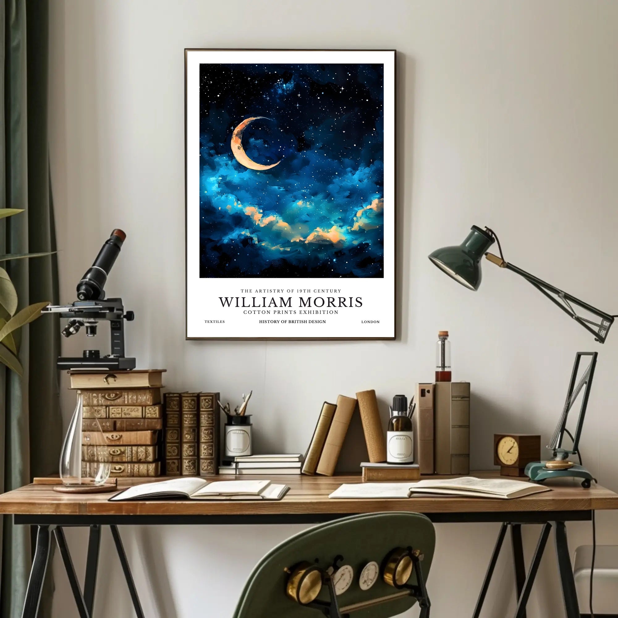 William Morris 19th Century Art Poster