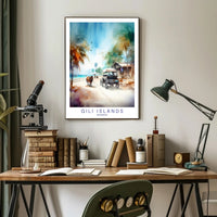 Tranquil Journey Through Gili Islands Poster PosterGoat