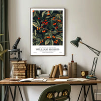 William Morris Cotton Prints Exhibition Poster