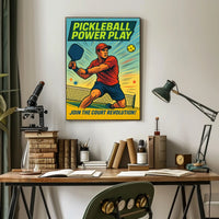 Pickleball Power Play Poster