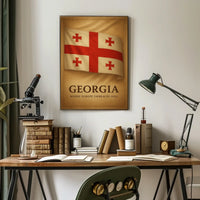 Georgia Where Europe Embraces Asia Poster