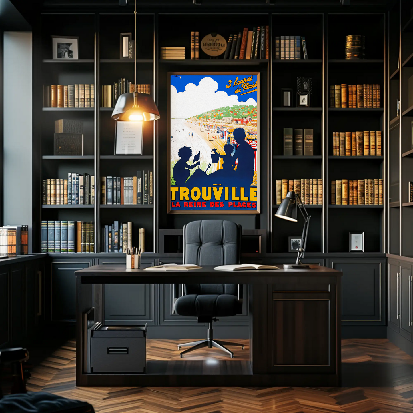 Trouville France Travel Poster