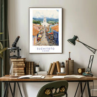 Vibrant Streets of Suchitoto Poster PosterGoat