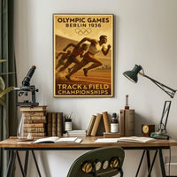 Berlin 1936 Olympic Games Poster