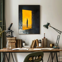 Abstract Silhouette Minimalist Poster Wall Art