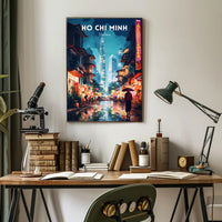 Ho Chi Minh Cityscape Poster
