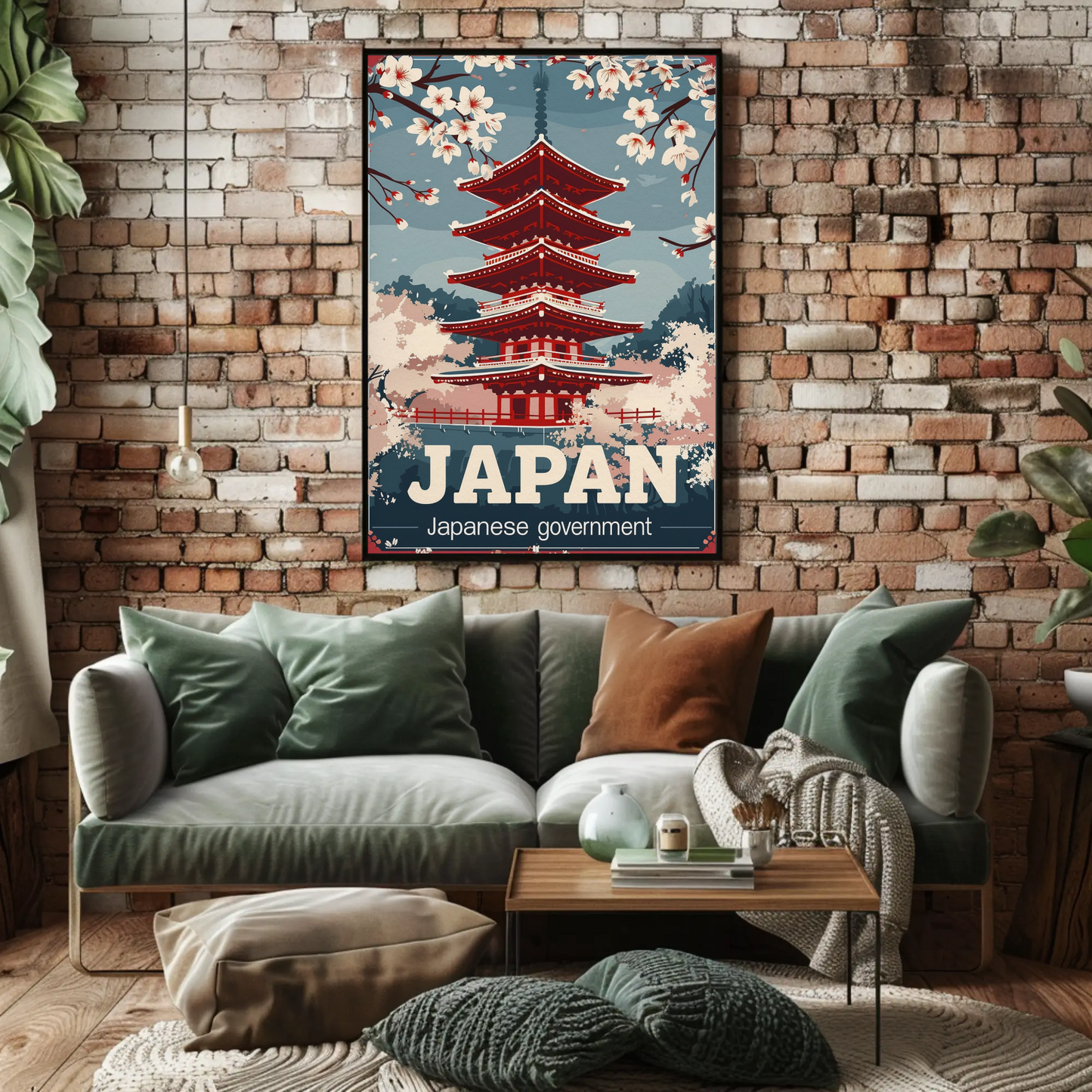 Japan Vintage Travel Poster - Japanese Government