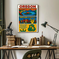 Oregon Pioneering Bottle Deposit Poster