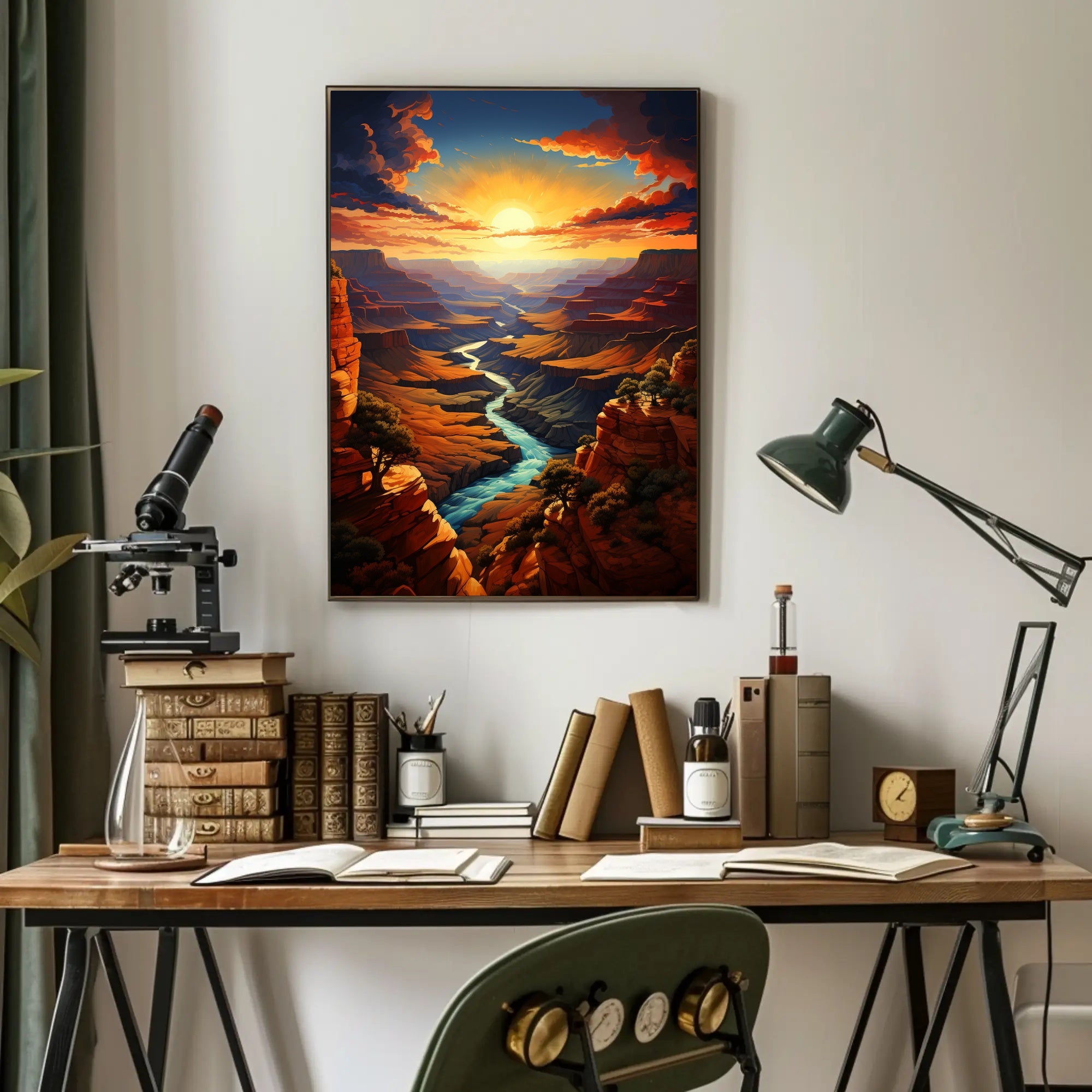 Grand Canyon Sunset Poster
