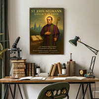 St. John Neumann A Legacy of Faith Poster
