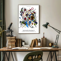 Kandinsky Bauhaus Lithograph 1922 Poster