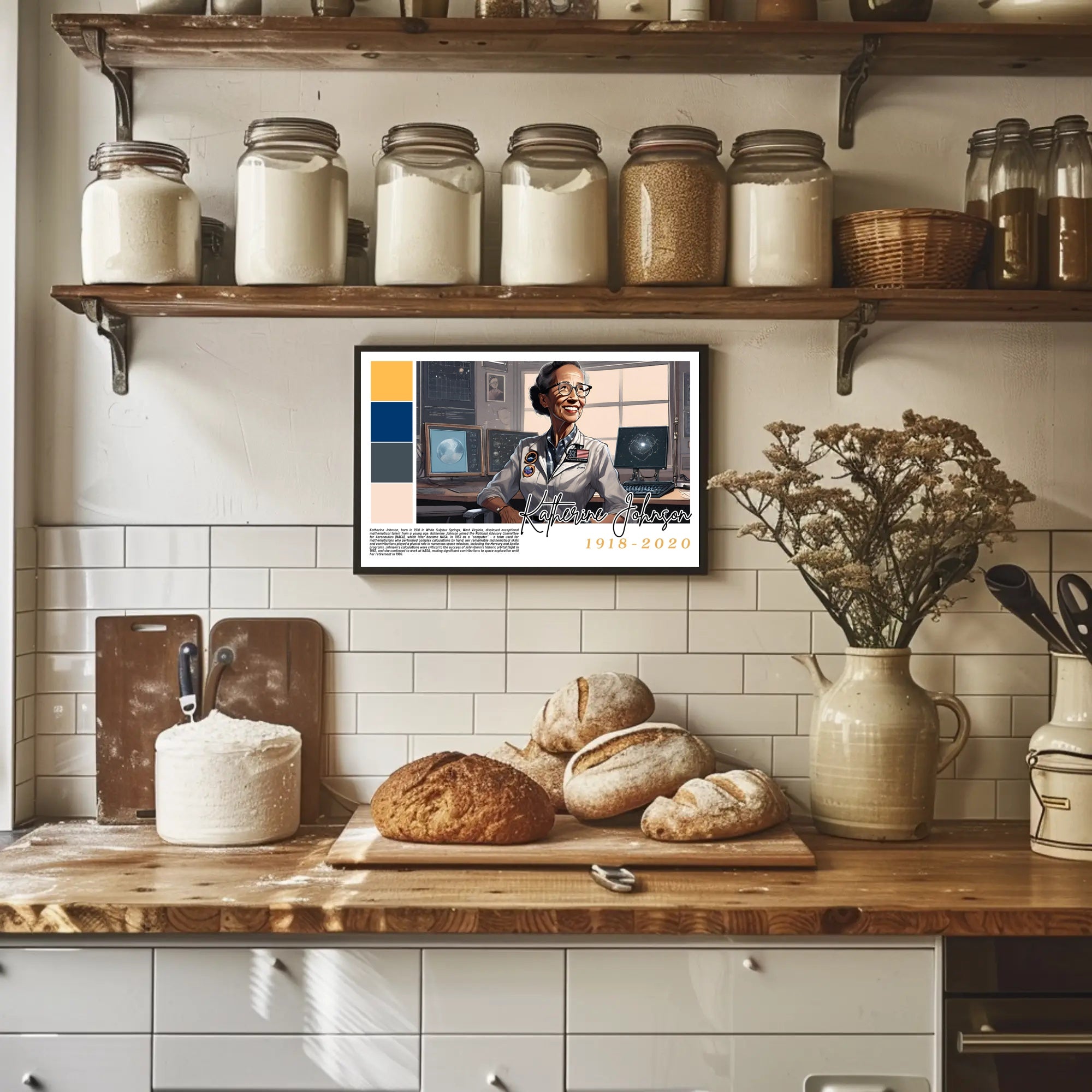 Tribute to a Pioneering Mathematician Poster