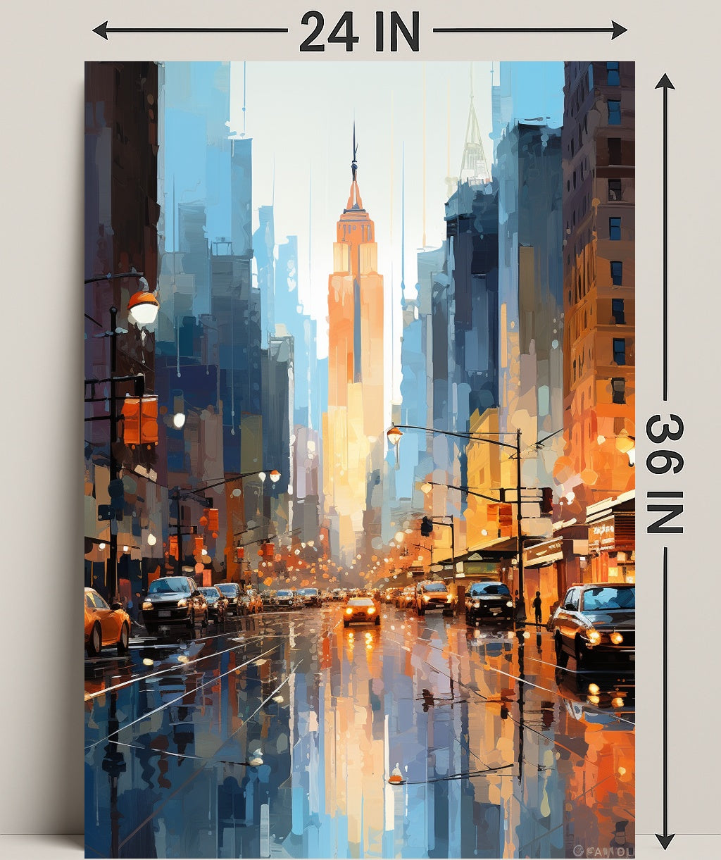 Urban Reflections Poster PosterGoat