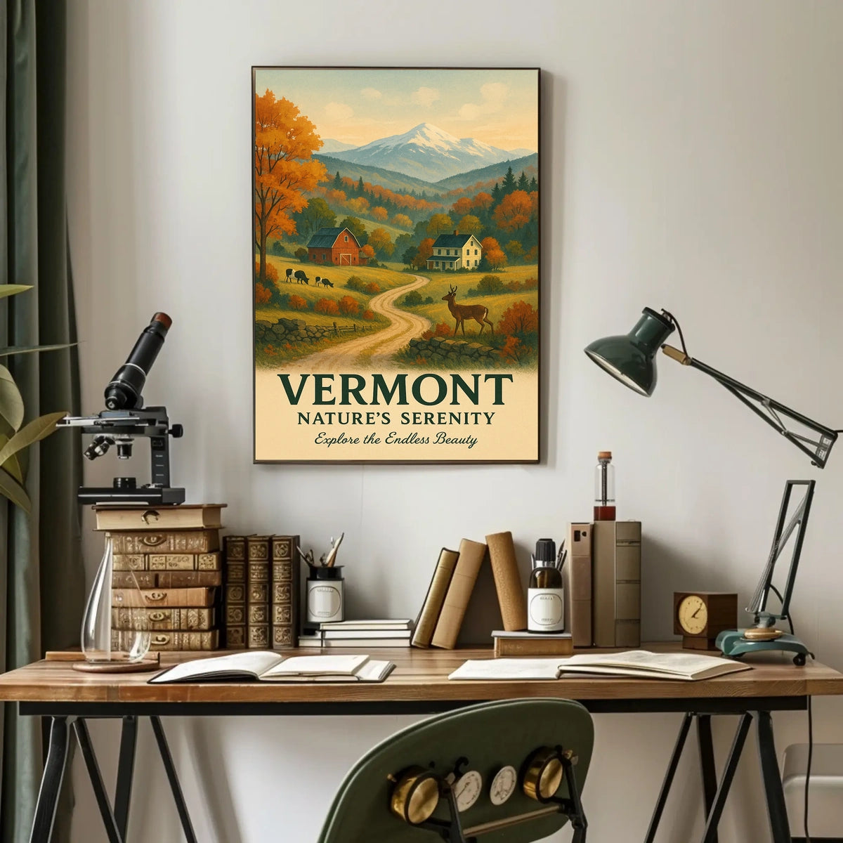 Vermont Natures Serenity Poster