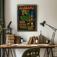 Alabama Heritage and Progress: Cultural or Heritage Poster