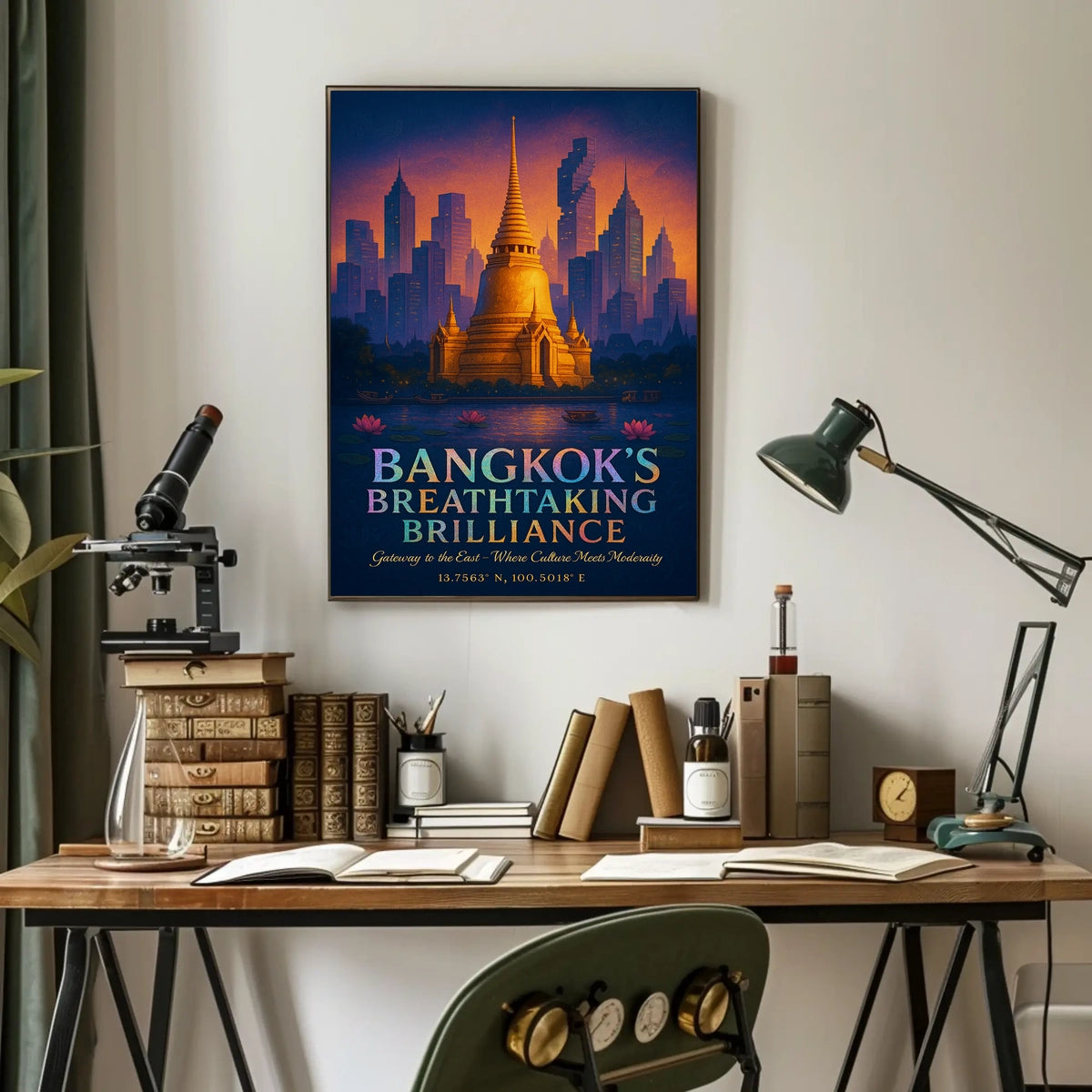Bangkoks Breathtaking Brilliance Poster