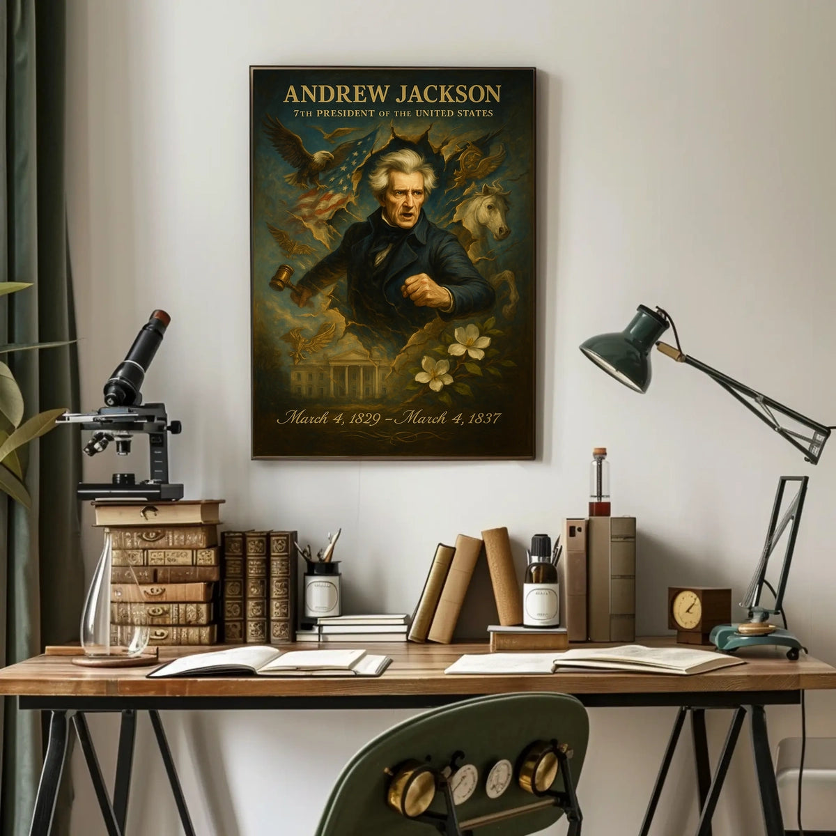 Andrew Jackson 7th President Poster