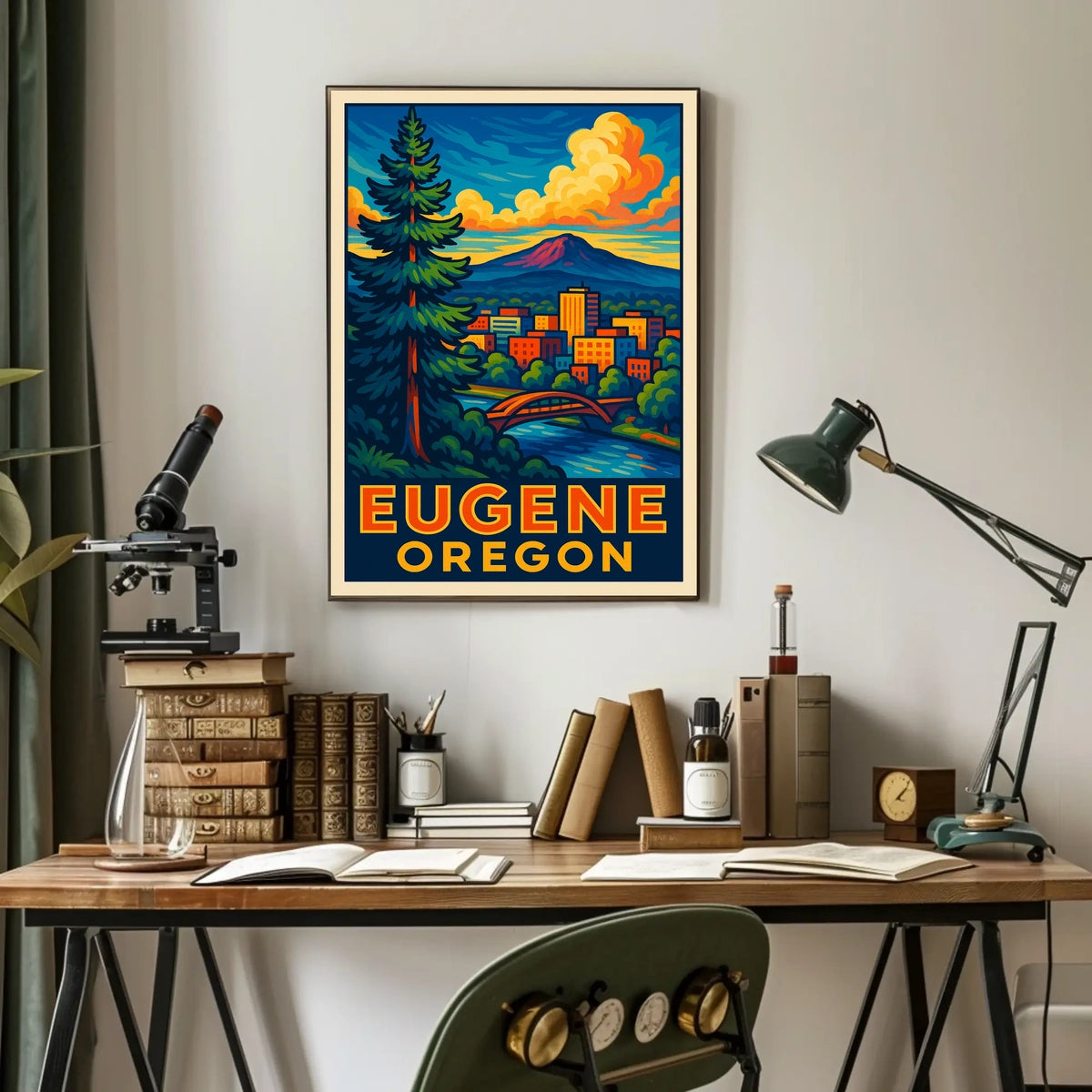 Eugene, Oregon Poster