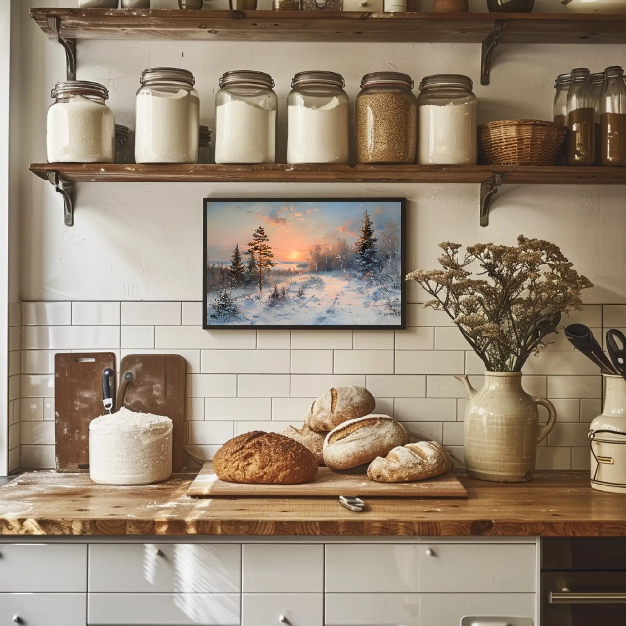 Winter Sunrise Poster