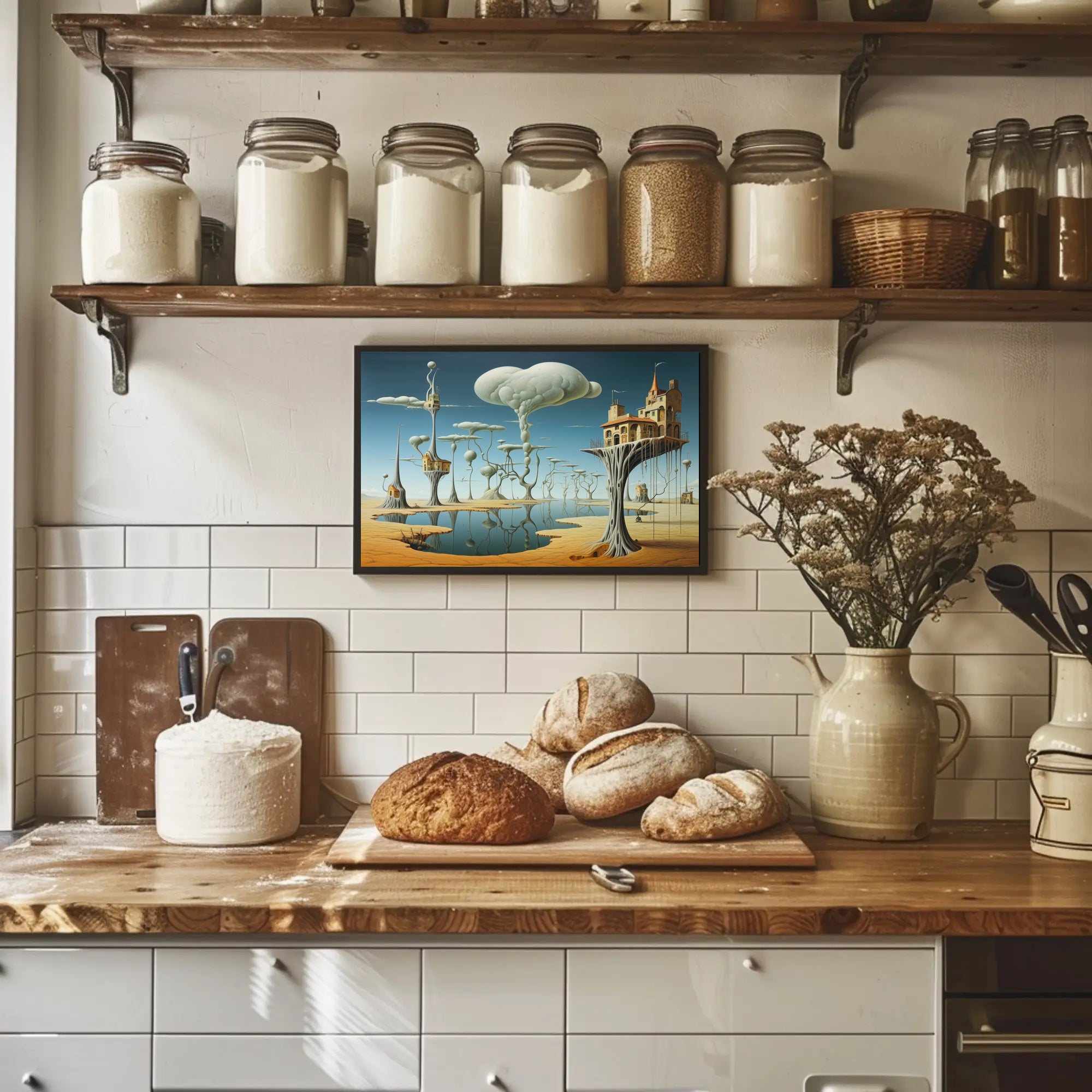 Whimsical Surreal Landscape Art Fantasy or Mythology Poster