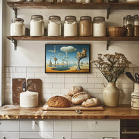 Whimsical Surreal Landscape Art Fantasy or Mythology Poster