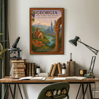 Georgia Where Tradition Meets Tomorrow Poster