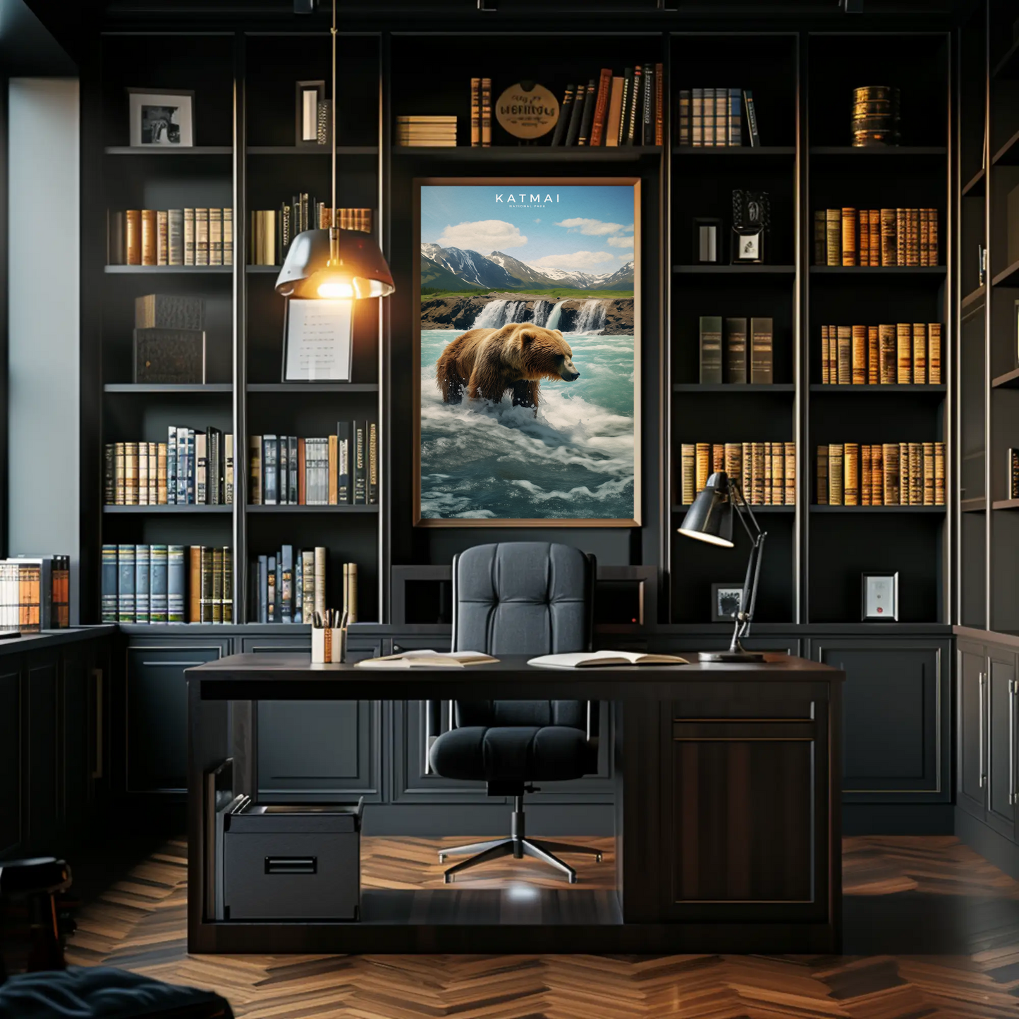 Katmai National Park Poster