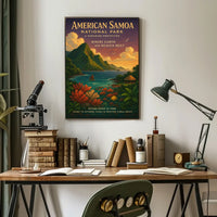 National Park of American Samoa Conservation Poster