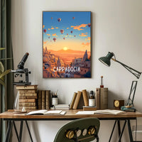 Cappadocia Sunrise Adventure Travel Poster
