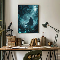 Enchanted Nocturne Art Poster for Home Decor and Wanderlust Enthusiasts PosterGoat