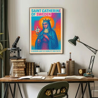 Saint Catherine of Sweden Poster