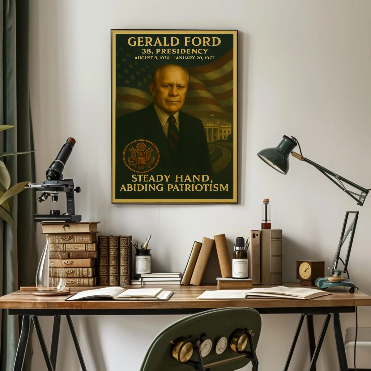 Gerald Ford 38th President Historical or Presidential Poster