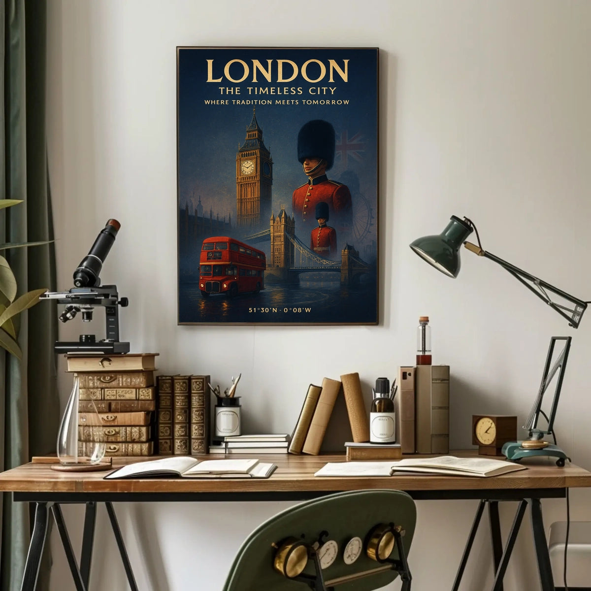 London The Timeless City Poster
