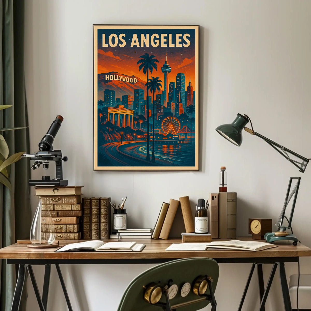 Los Angeles Dreamscape Poster