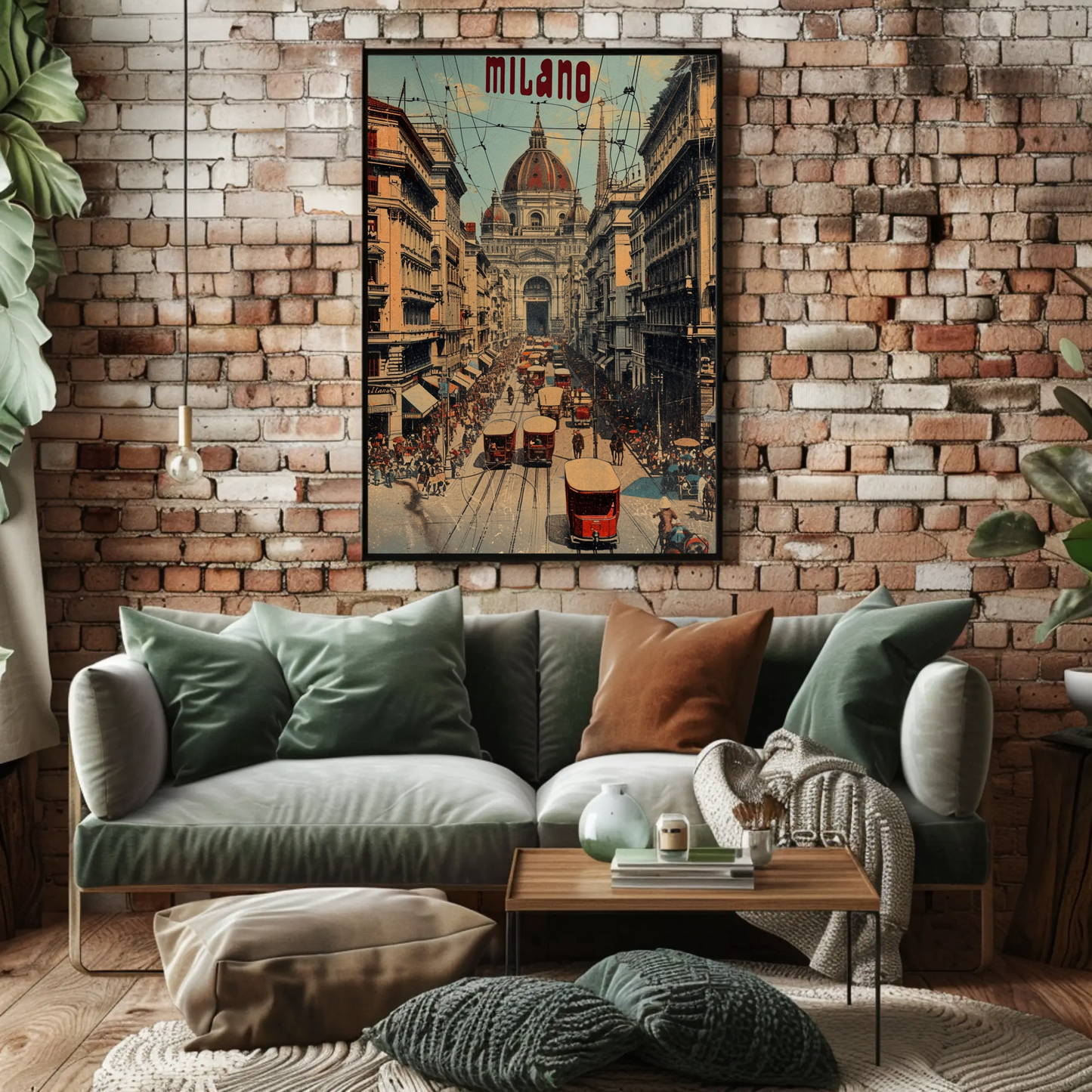 Milano Vintage Poster