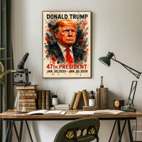 Donald Trump The Bold Visionary Poster