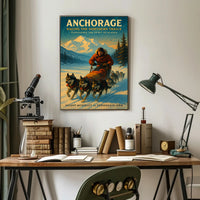 Racing the Northern Trails Poster