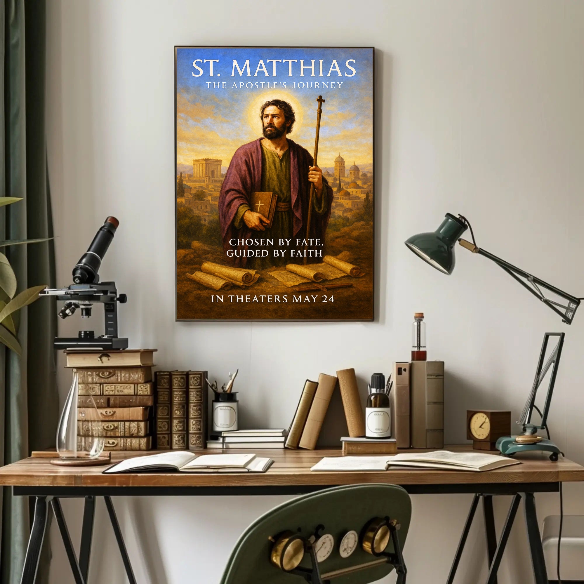 St. Matthias The Apostle's Journey Poster PosterGoat