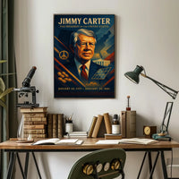 Jimmy Carter 39th President Poster