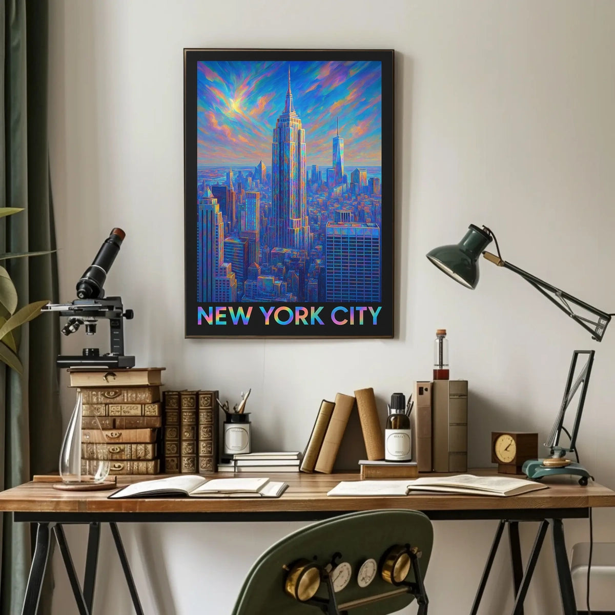 New York City Skyline Poster