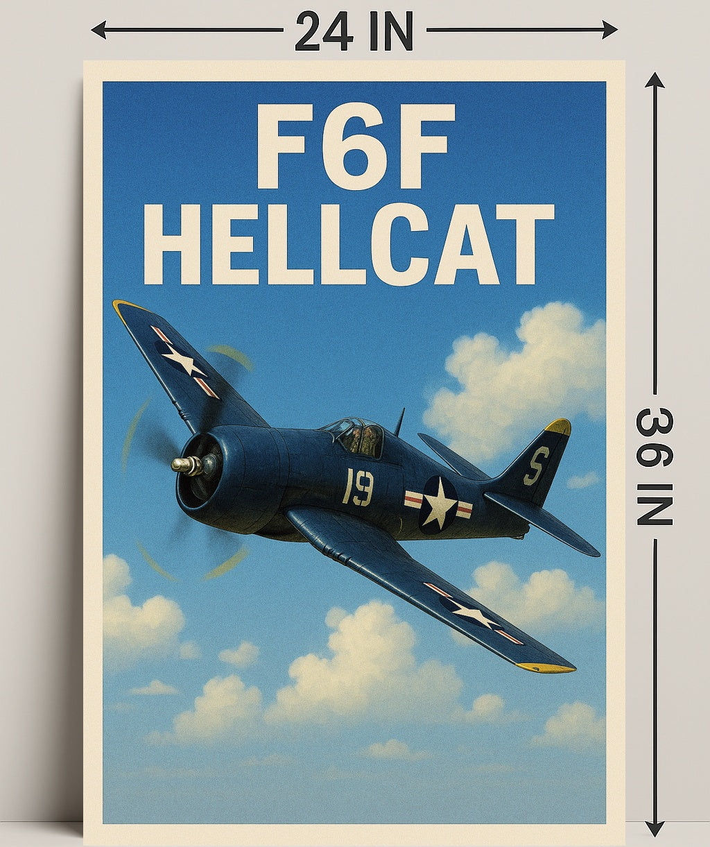 F6F Hellcat Poster PosterGoat