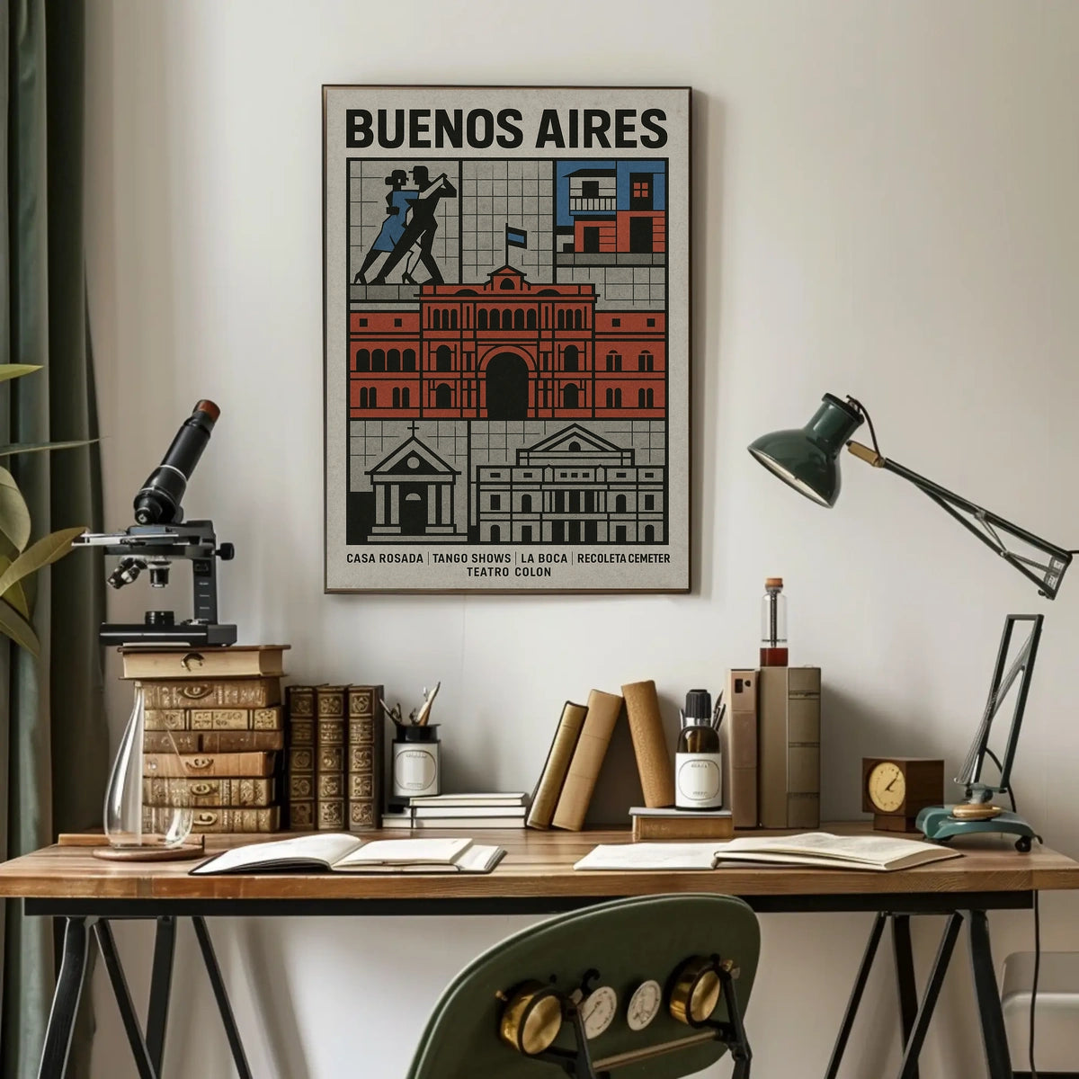 Discover Buenos Aires Poster