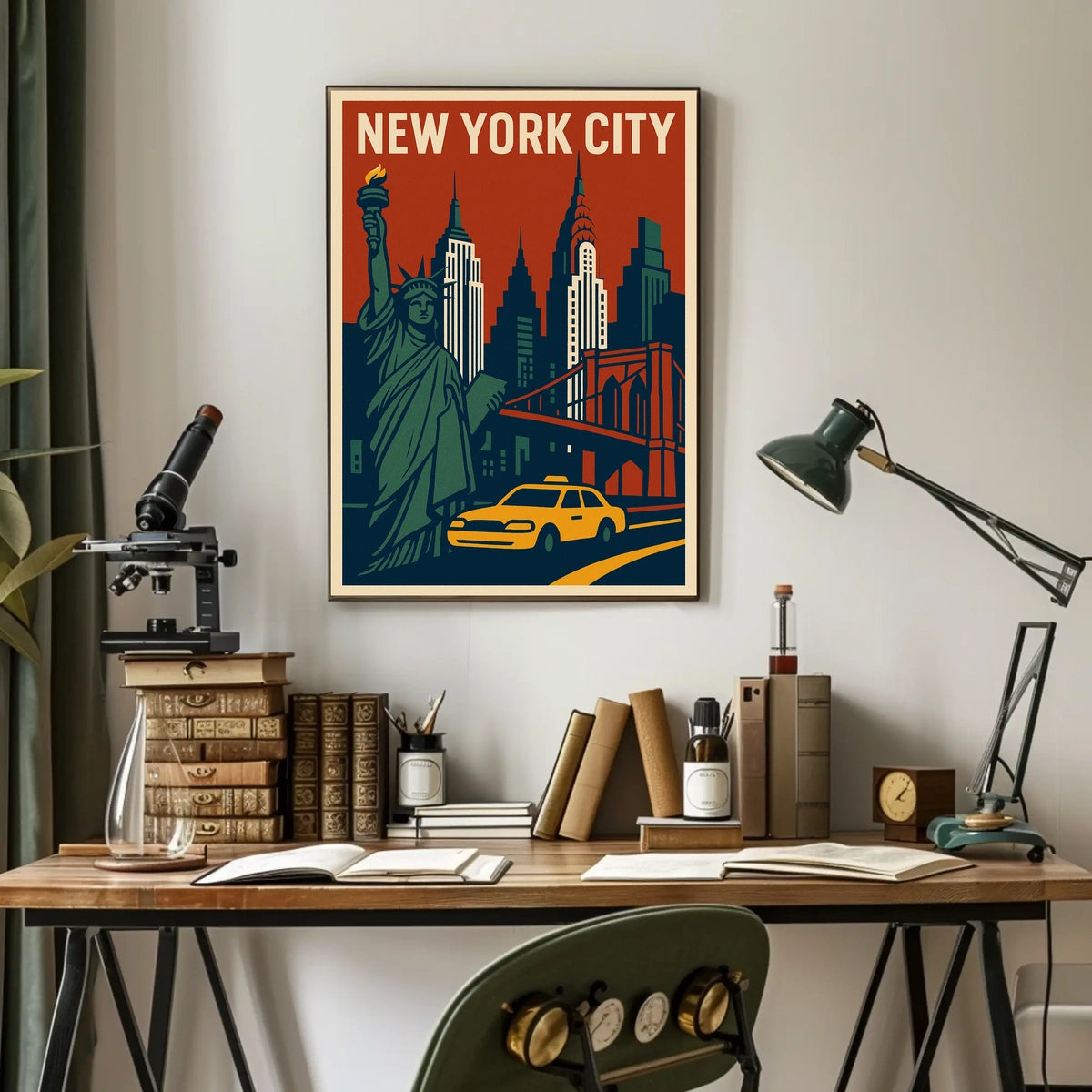 Iconic New York City Poster