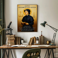 Saint Elizabeth Ann Seton Poster PosterGoat