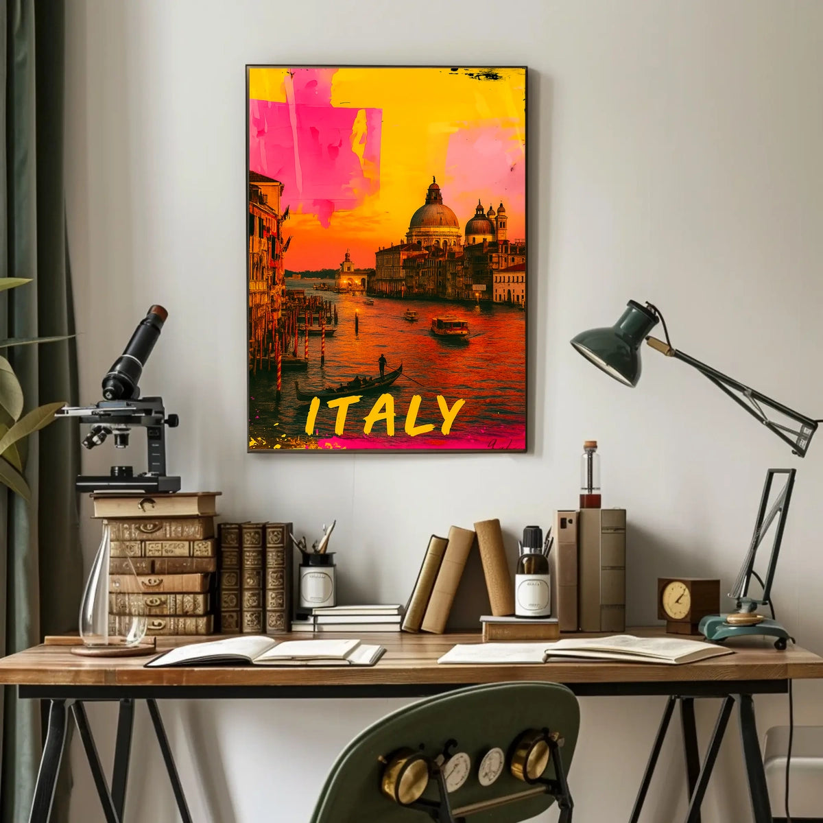 Vibrant Venice Poster