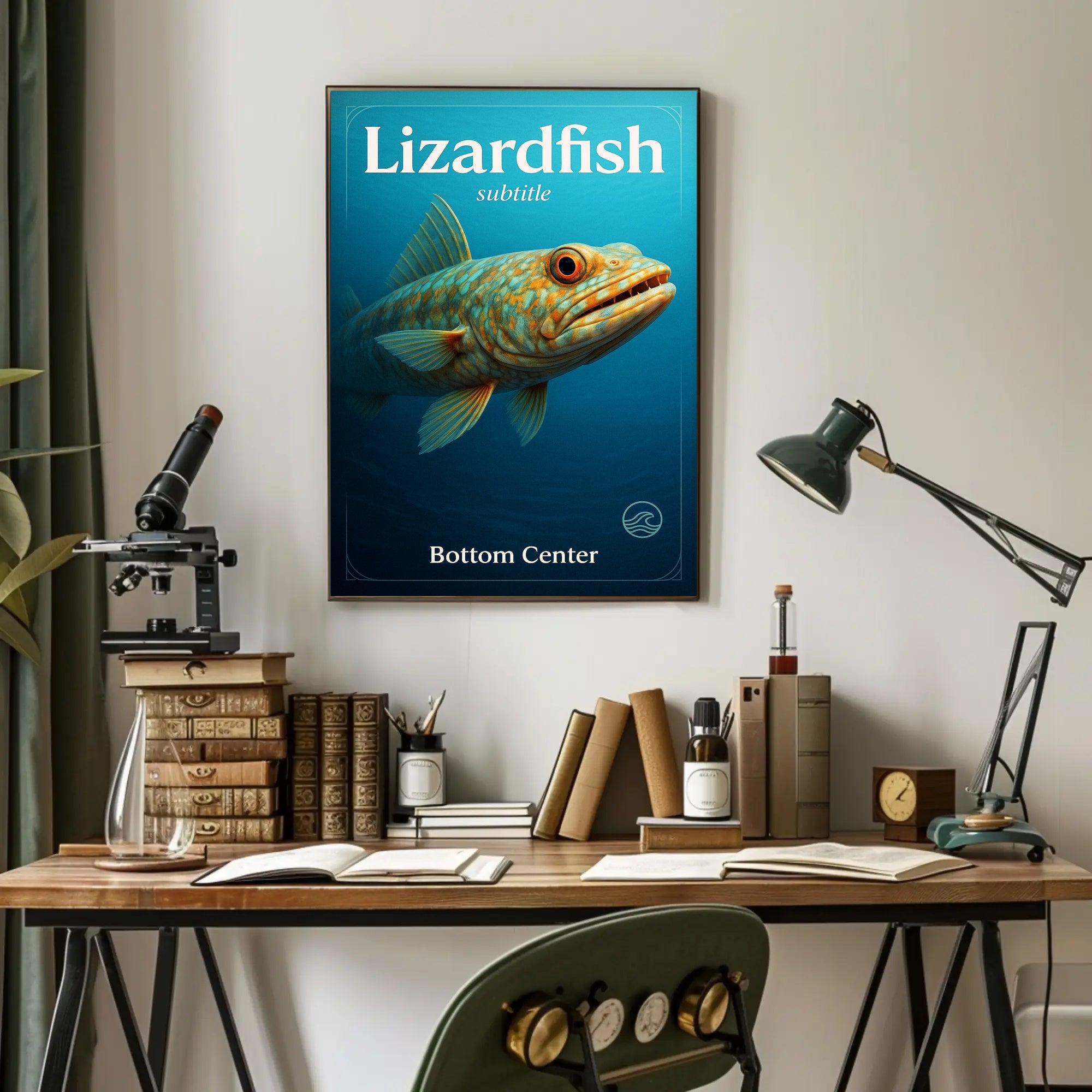 Lizardfish Poster PosterGoat