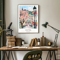 Charming Streets of Sintra Poster PosterGoat