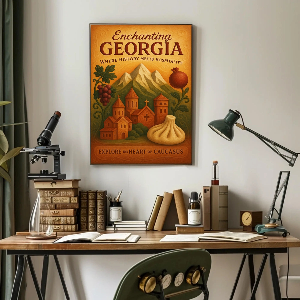 Enchanting Georgia Poster