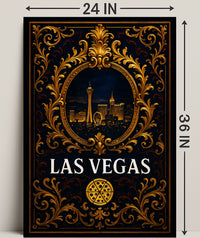 Las Vegas Elegance Poster PosterGoat