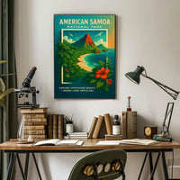 Explore Untouched Beauty National Park Travel Poster